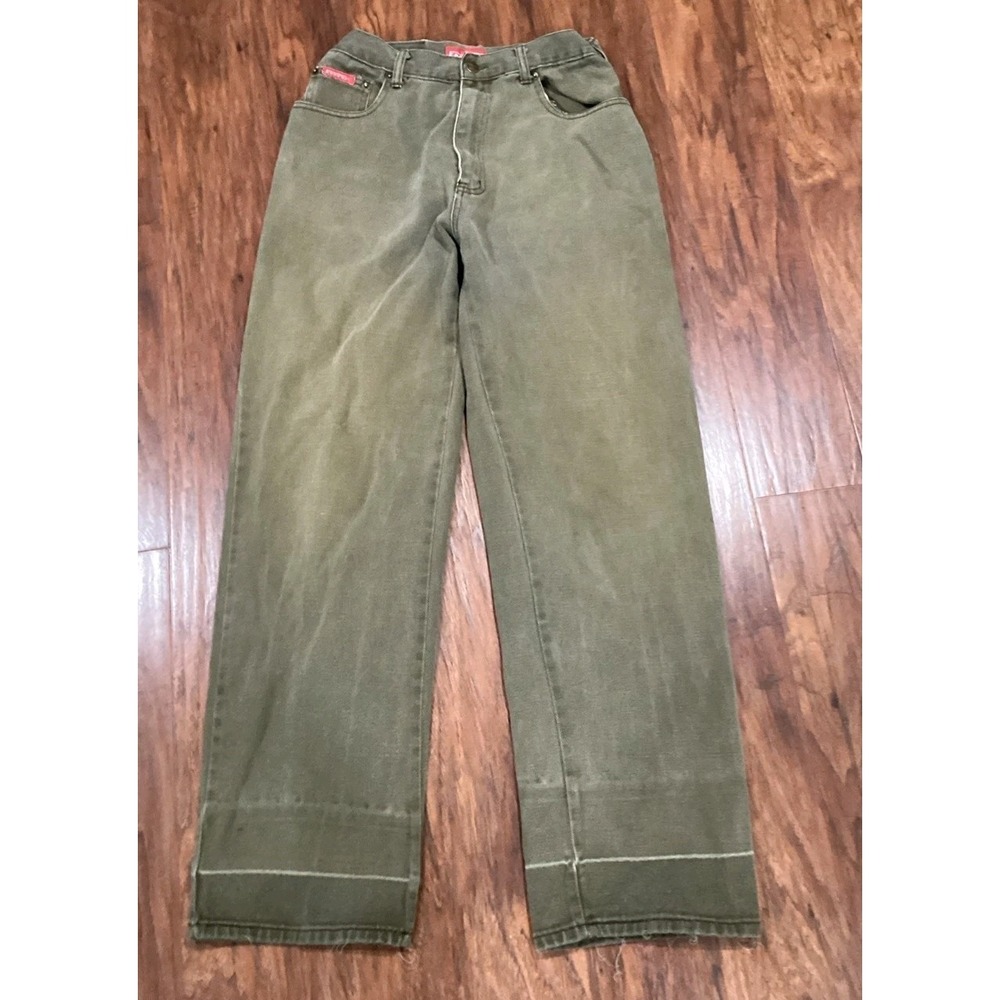 Women's Ferrari Jeans Green Size 32